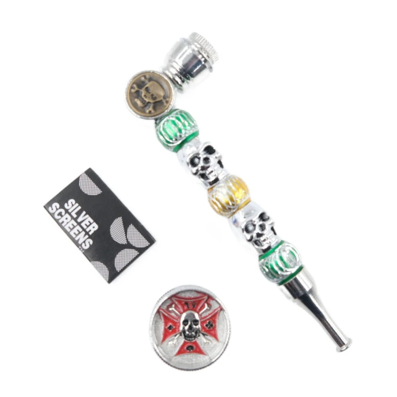 

Low price guaranteed quality wholesale factory made reusable metal smoking pipe