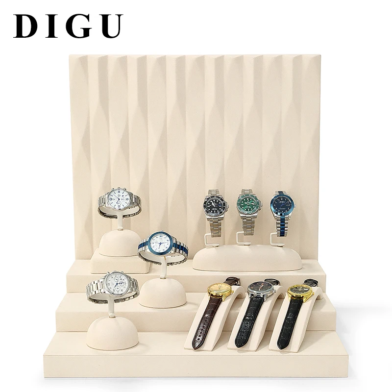 DIGU New Design Microfiber Display Boards for Show  DIY Bracelet Necklace Beading Jewelry Organizer Tray