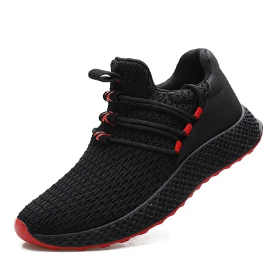 Chaussure Homme 2020 Men's Fashion Sneakers Flat Platform Zapatillas Breathable Trainers Air Mesh Tenis Sneaker For Man
