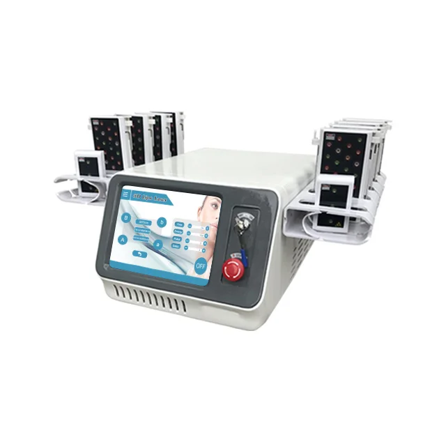 

Laser 4d Lipolaser Machine/ 5D 640nm 650nm 810nm 980nm 780nm Diode Laser Liposuction Lipo Melt Laser Slimming Beauty Equipment
