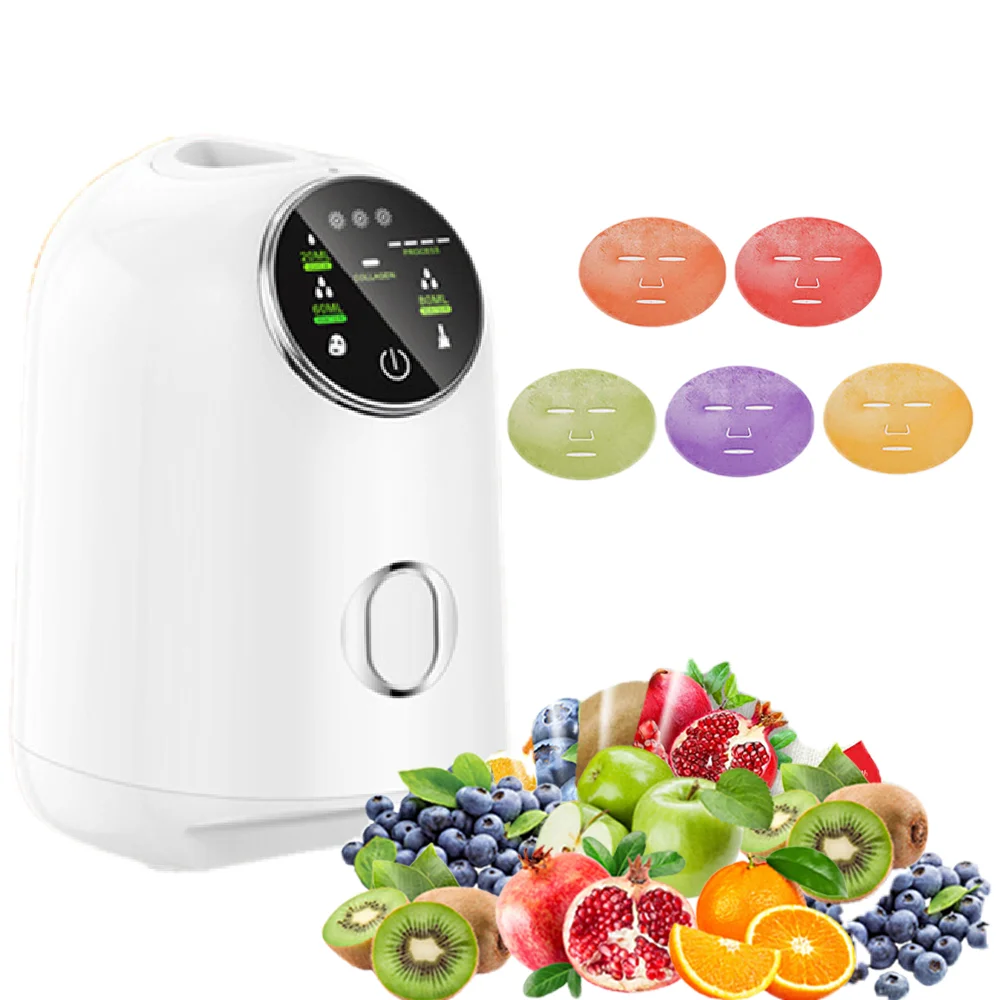 

LED Display Natural 2 In 1 Automatic Fruit Facial Mask Maker Machine