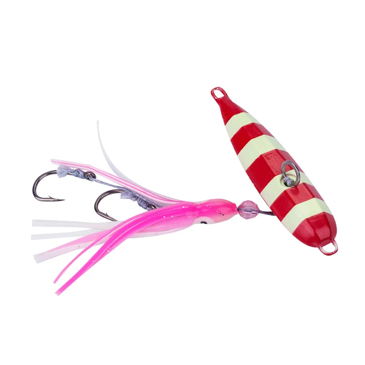 

Selco China High Lead Artificial Bait Light Luminous New Metal Jigs Fishing Jig Metal For Metal Jig, Multicolor
