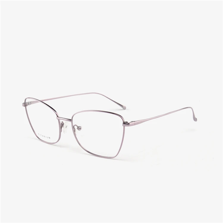 

Kenbo Eyewear Cat Eye Frame Glasses Titanium Oversized Pure Titanium Glasses Women Wholesale Glasses Frames Optical