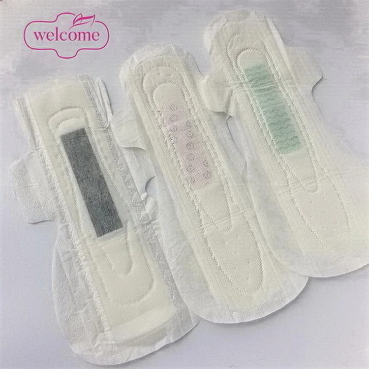 

Alibaba Welcome Me Time Private Label Intimate Care Ladies Tops Feminine Hygiene Disposable Pads Bamboo Chip Sanitary Pads