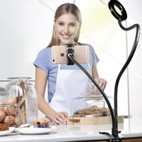 

Photo Studio Selfie LED Ring Light with Cell Phone Mobile Stand Holder for Youtube Live Stream adornos navideos 2020