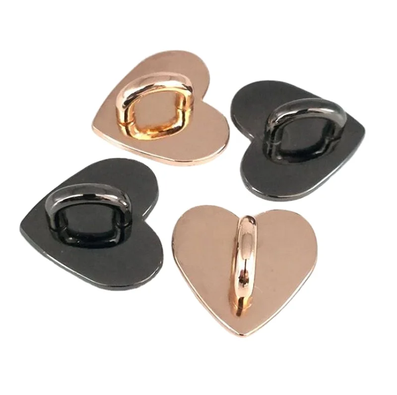 

Zinc Alloy Finger Ring Phone Holder Heart Shaped Metal Hook Chellphone Mobile Phone