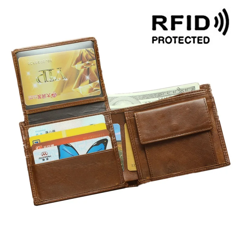 Non-Personalized, Genuine Leather Small Wallet