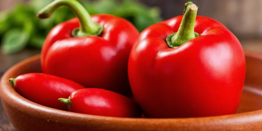 Visual Scoville Scale Chart from Bell Pepper to Carolina Reaper