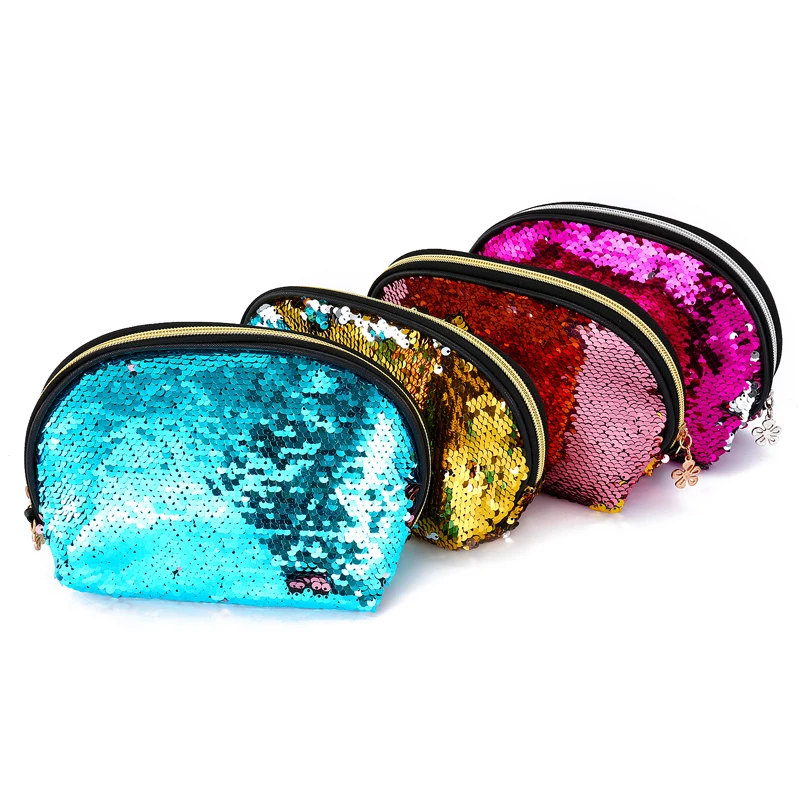 

Beauty Zipper Womens Funny Mermaid Wholesale Wallet Paillette Fashion Mini Sequin Coin Purse