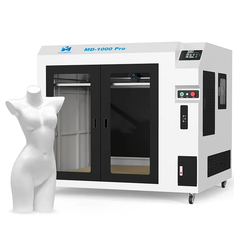 

MD-1000 Pro special offer high speed big 3d print half body underwear model 3d printer