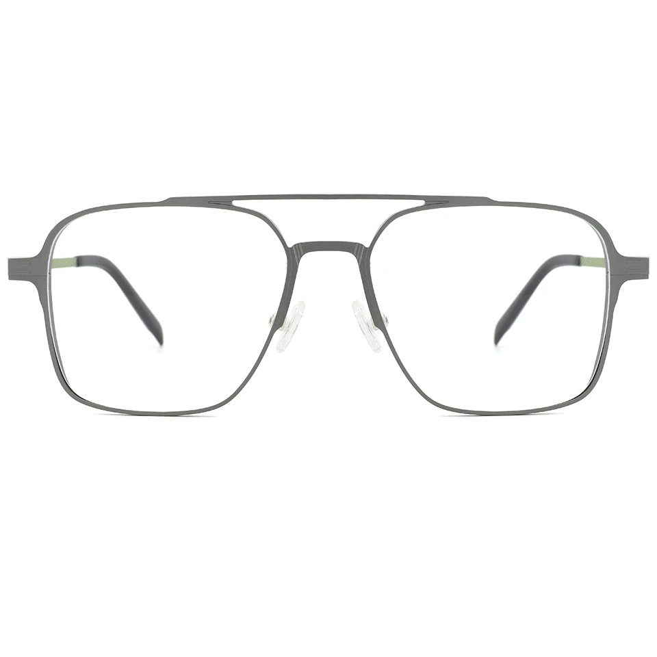 

2021 Newest Retro Fashion Hydronalium optical frames Men Women high quality optical frames ready stock, 4 colors