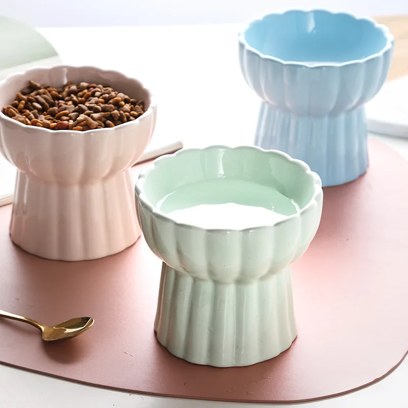 

Overhead ceramic cat food bowl fashion cat bowl pet bowl