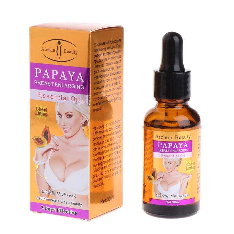 

Hot sell Safe Papaya Chest breast massage Cream bigger Breast Enlargement Essential Oil