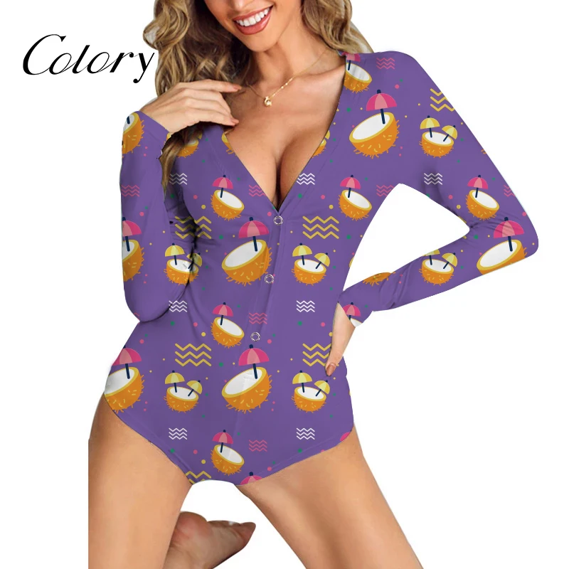 

Colory Men Cartoon Women Sleepwear Ladies Pajamas And Sleepwear, Picture shows