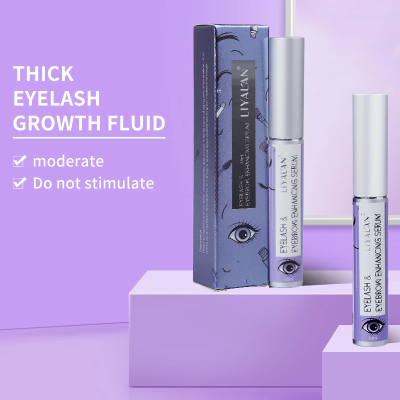 

Organic Eyelash Growth Serum Private Label Eye Brow Lash Enhancer Eye Lash Growth Serum