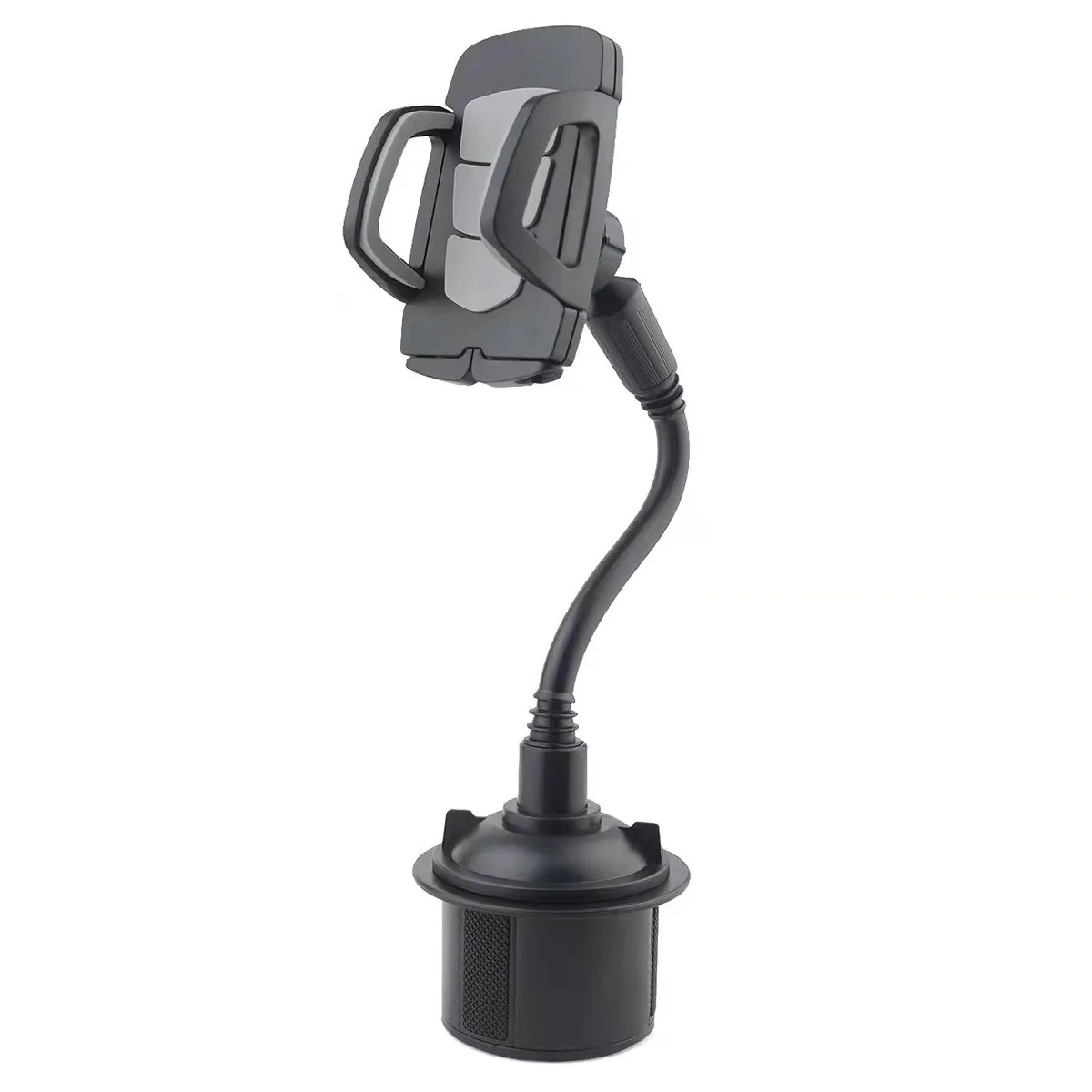 

Adjustable Cellphone dashboard bracket silicone suction cup long arm magnetic tablet holder, Black