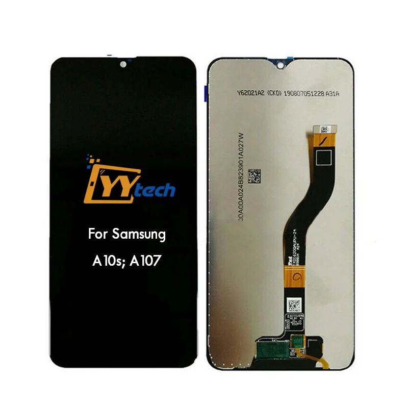 

YYtech A10S A107 LCD For Samsung Phone LCD Original LCD Pantalla Telefono, Black