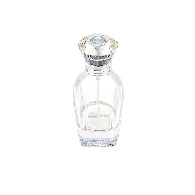 Wholesale Luxury Diamond Shape Perfume Glass Bottle 50ml With Fine Mist ...