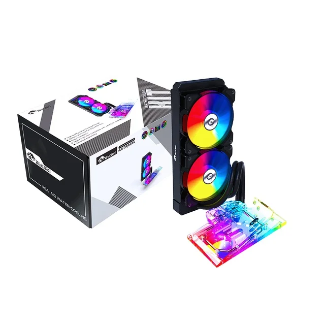 

Bykski AIO GPU Cooler RGB For NVIDIA Geforce RTX 3080 Founders Edition, VGA Liquild Water Cooling Kit 5V SYNC, B-FRD3080FE-RBW