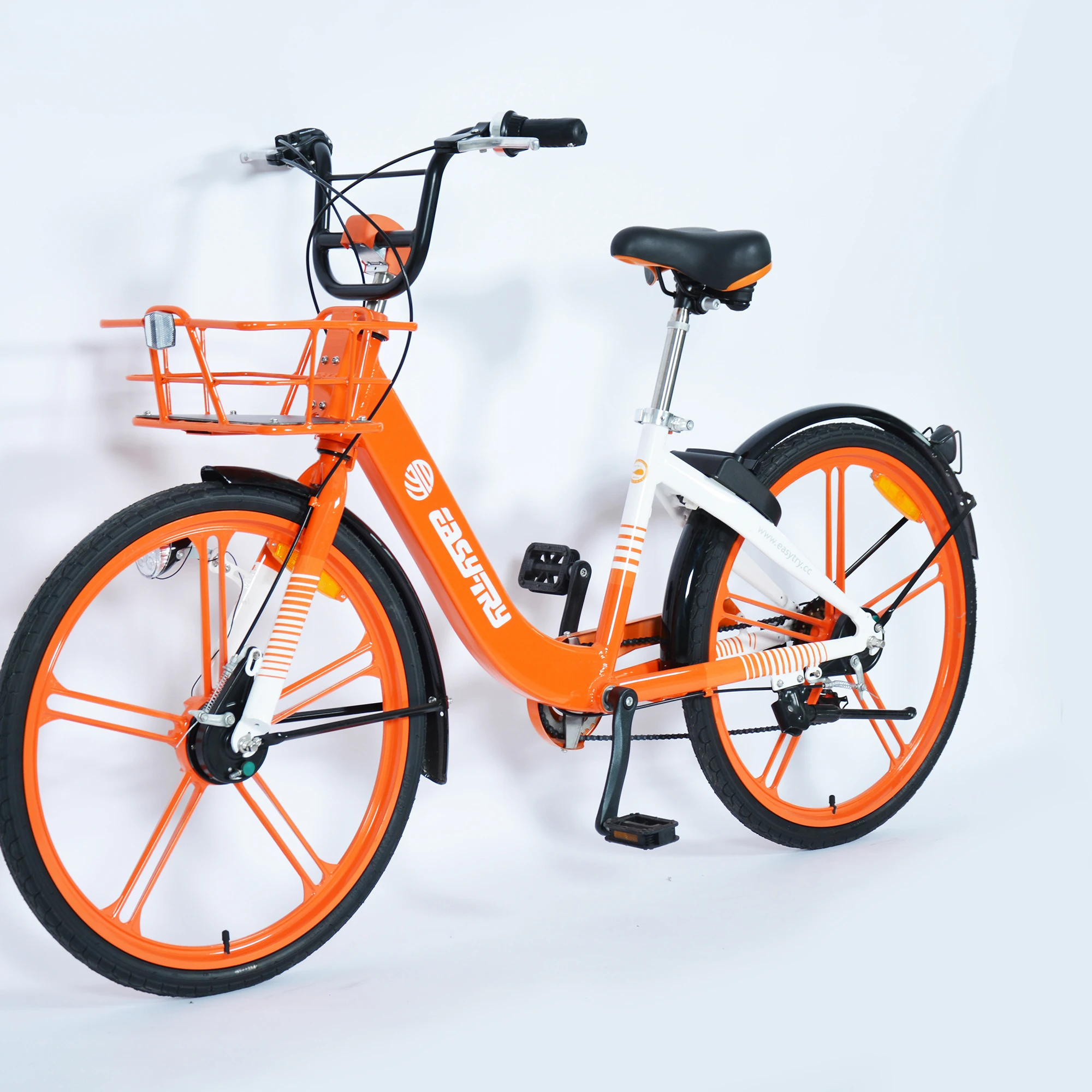 

high quality new design 24/26 inch aluminum anti-theft lock public rental bike sharing bicycle