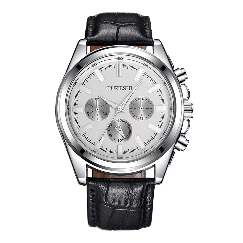 

Geneva watch men smart waterproof quartz watches mens wrist wholesale, As pic