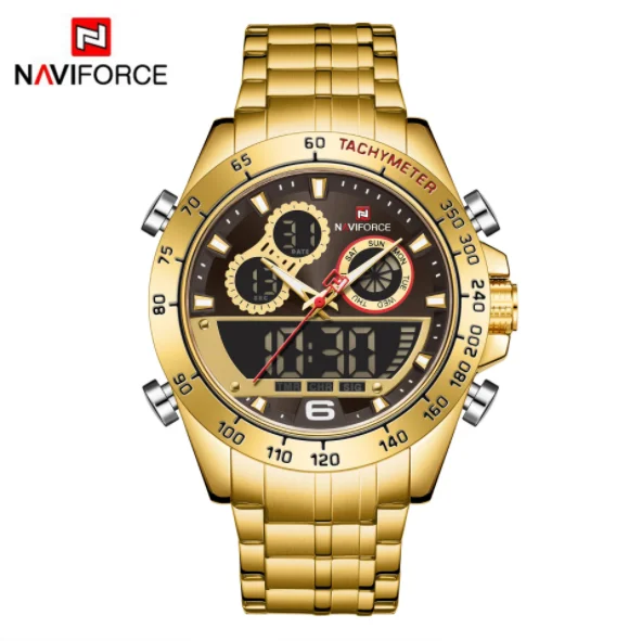 

The new NAVIFORCE 9188 waterproof sports watch electronic watch student multi-function luminous quartz wristwatches, 5 colors