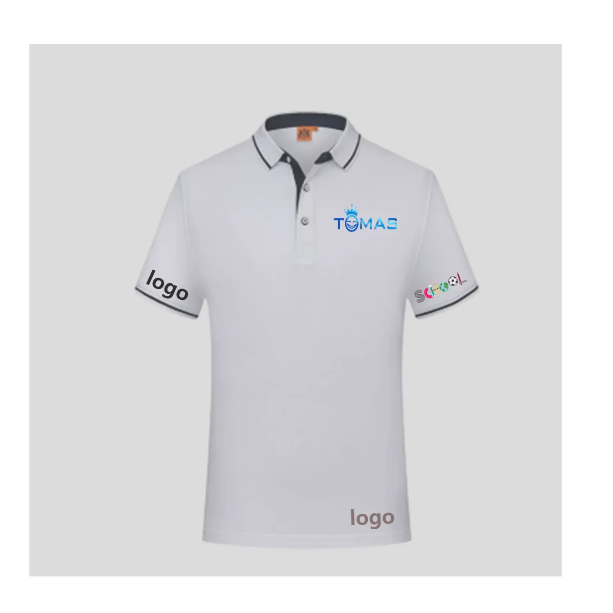 polo shirts logo printing