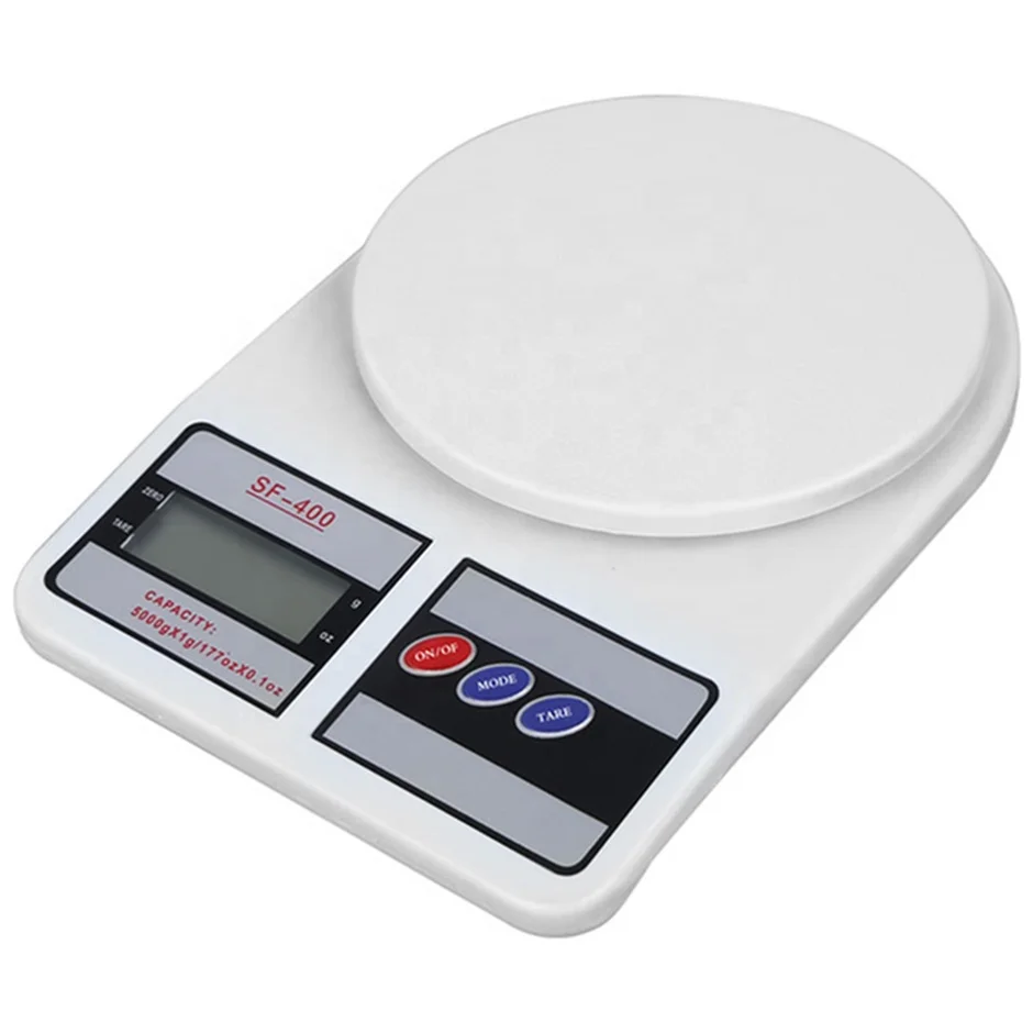 

Traditional Small Scale Food Processing Machines Electronic Kitchen Scale 10Kg Sf 400