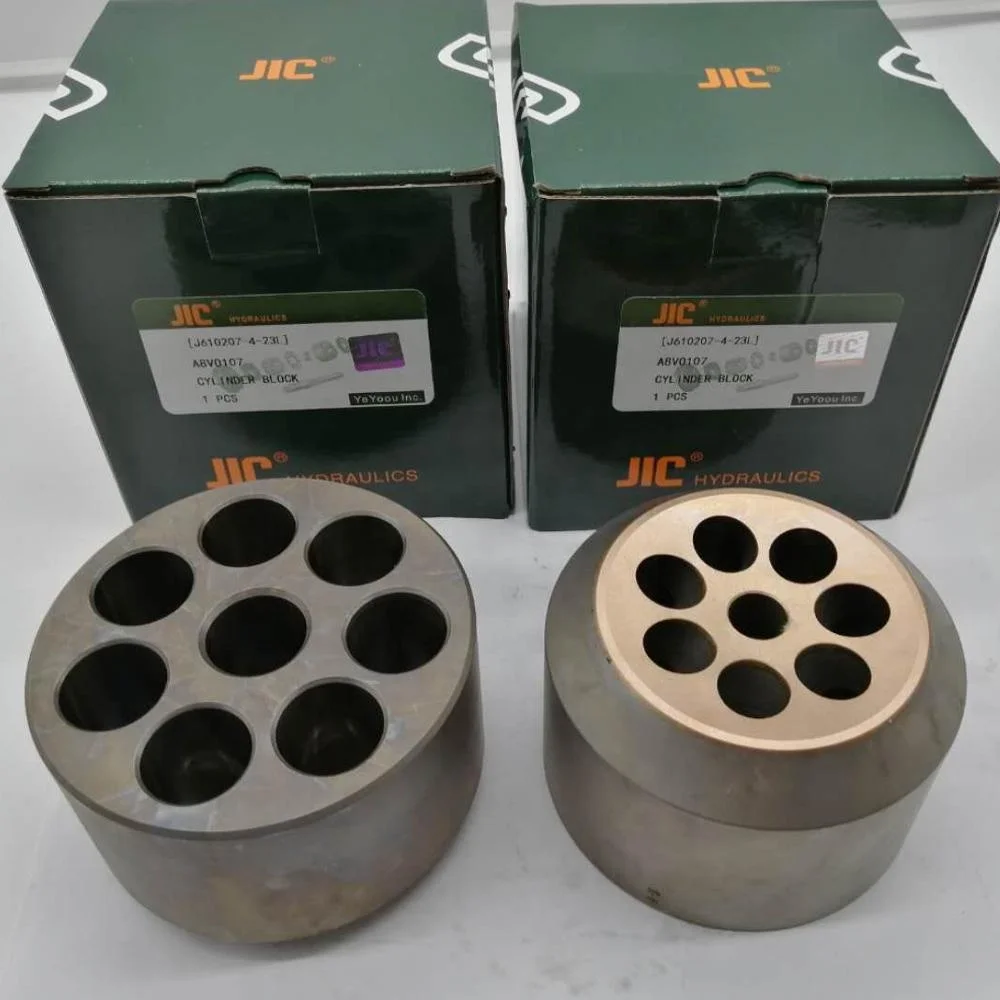 

JIC A8VO107 Hydraulic Pump Cylinder Block E320B E320BL E325BL Excavator Main Pump Parts