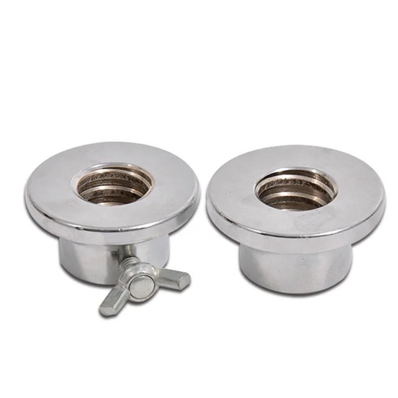 

Weightlifting Fitness Home Fitness Dumbbell Set Fitness Accessories Dumbbell Barbell Nut, Silver