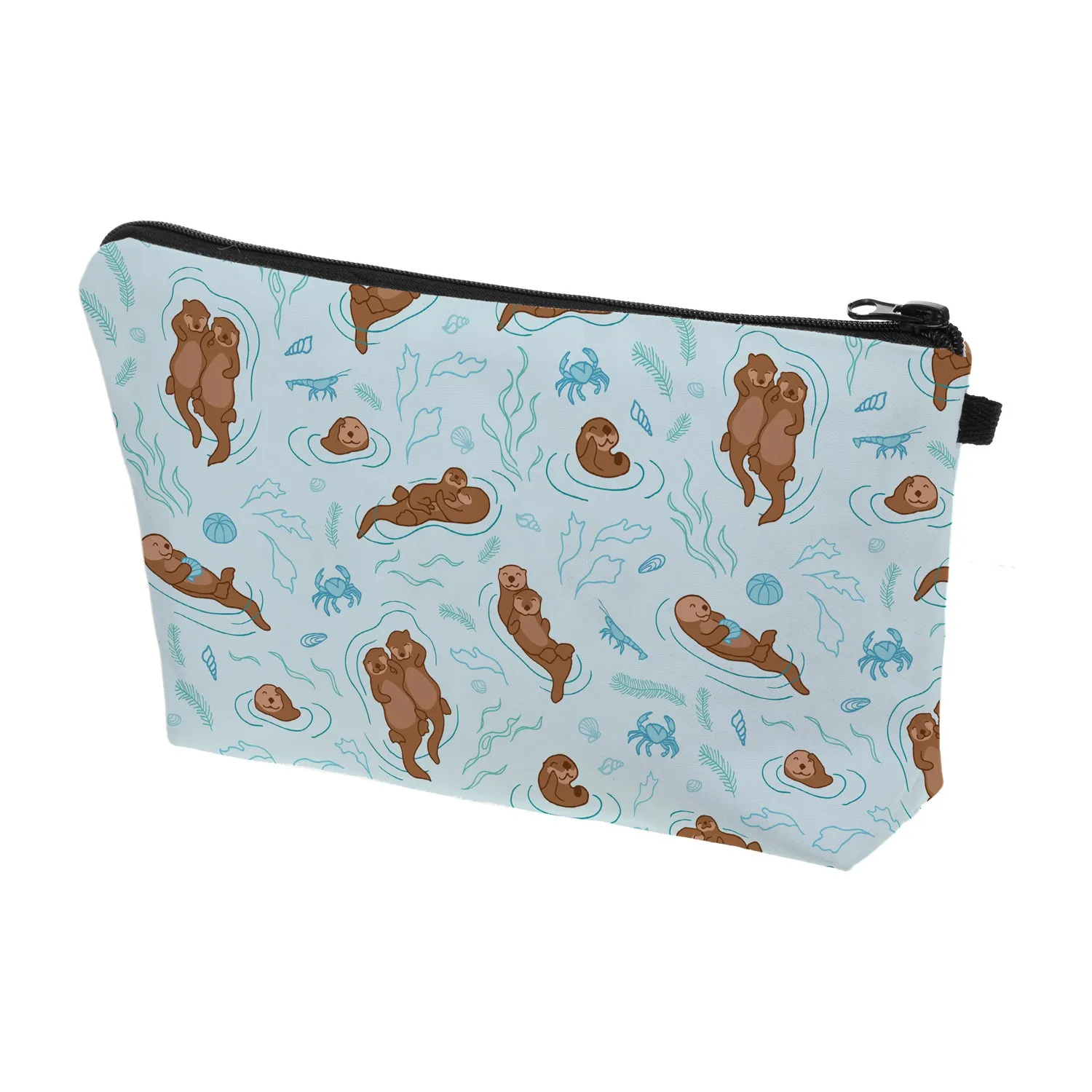 

New arrival ladies cosmetics cosmetic bag logo custom velvet cosmetic bag, Customized