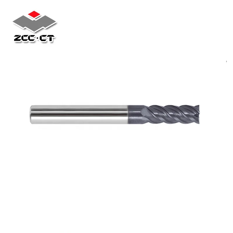 Zccct Rough End Mill Gm-4e-d1.0-6.0 Carbide Endmill Molino De Extremo ...