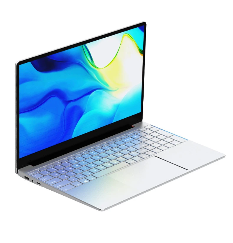 

Intel Celeron J4105 Laptop 15.6 inch Slim Notebook 8GB LPDDR4 128/256/512GB SSD Ultrabook Backlit keyboard Win10 Computer PC OEM