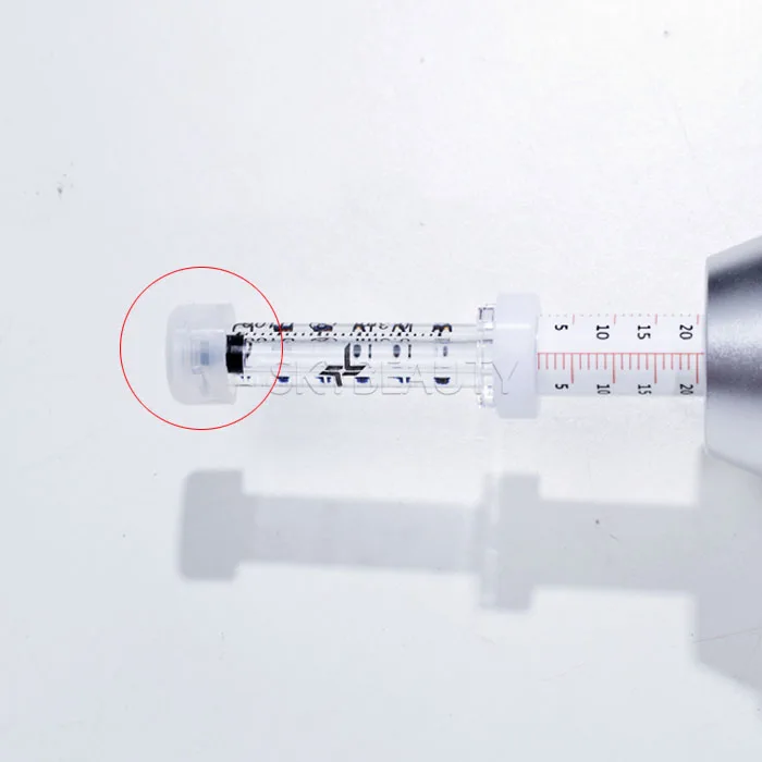 
Disposable 0.3 ml 0.5ml Adapter Ampoule Anti Shocking Cap Buffer Cushion For Hyaluronic Pen 