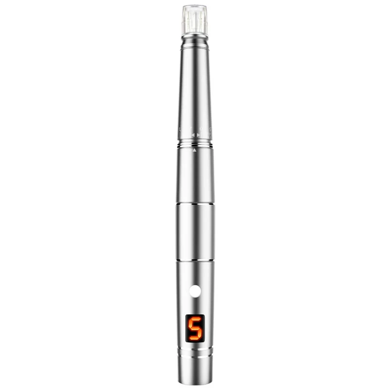 

VKK Professional Anti-aging Skin Care Microneedle Derma Pen Microneedling Pen Dermapen, Rose gold, silver