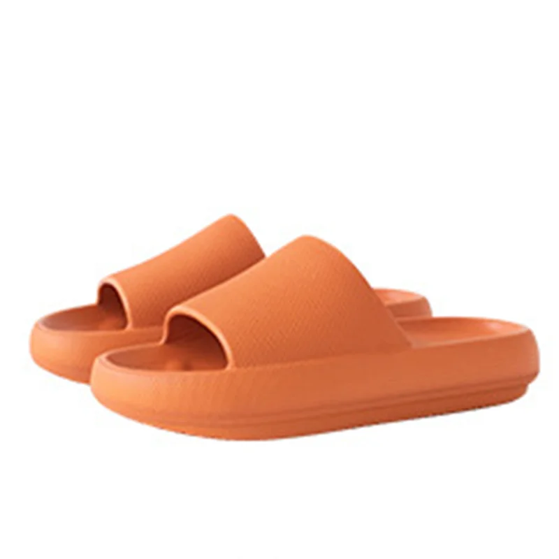

EVA Soft Bottom Rubber-Plastic EVA Home Bathroom Slippers Couple Thick House Slippers, Customized
