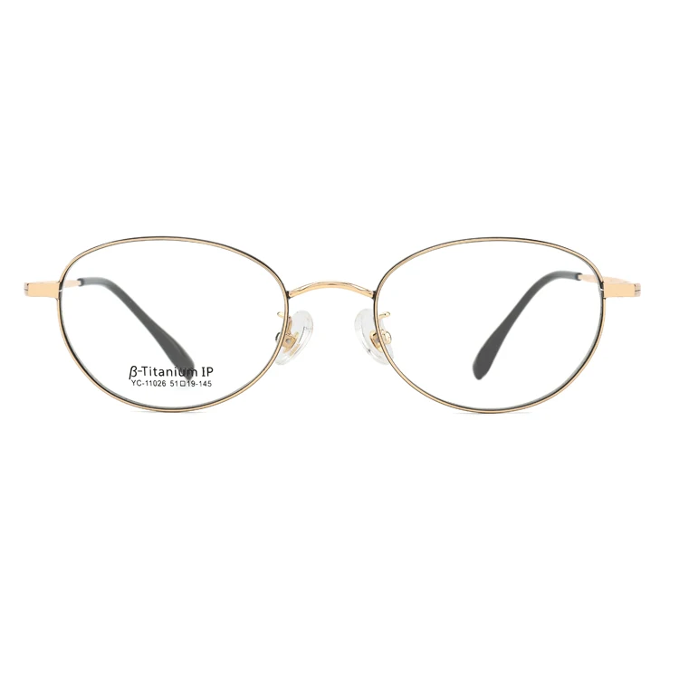 

2019 Titanium Optical Frames oval Eye Glasses Classic Eyewear Good Quality Ready Stock Titanium
