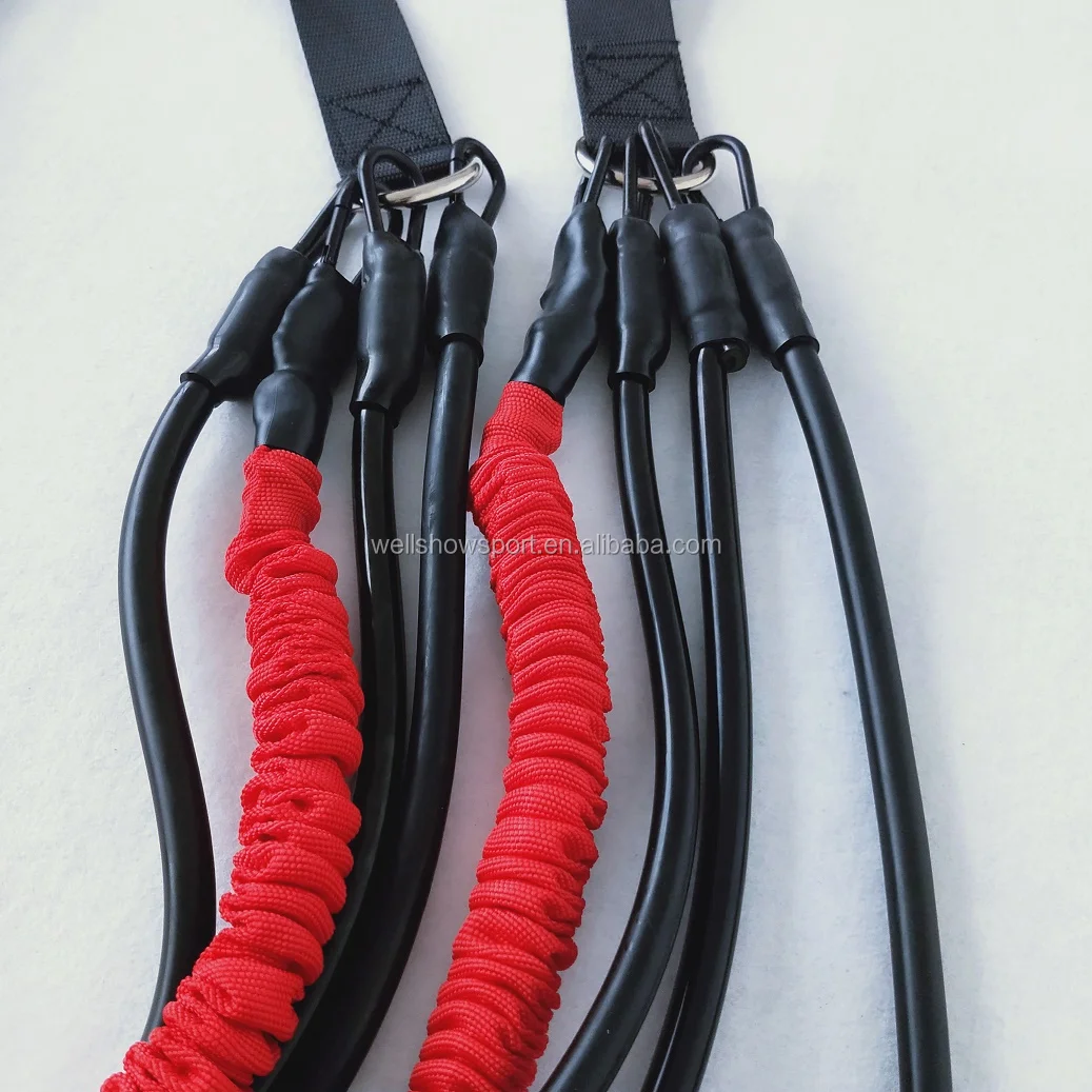 Wellshow Sport Ko8 Pro Suspension Resistance Bands Trainer Ko8 Fitness