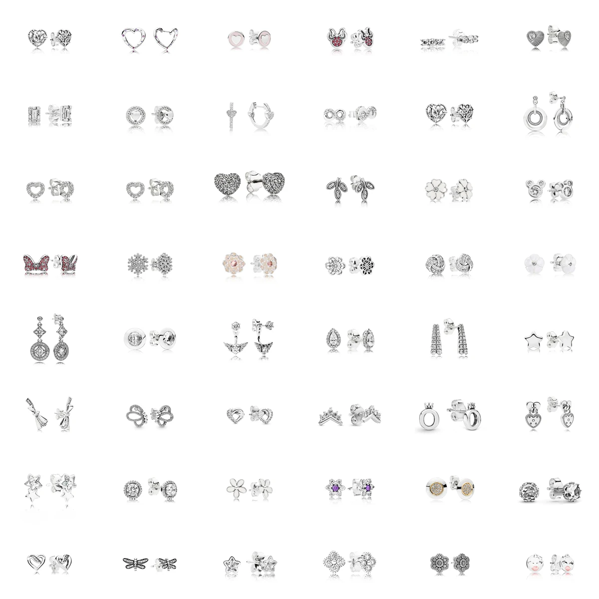 

RX jewelry company original reproduction 100% 925 sterling silver logo classic fashion accessories wholesale custom earrings.