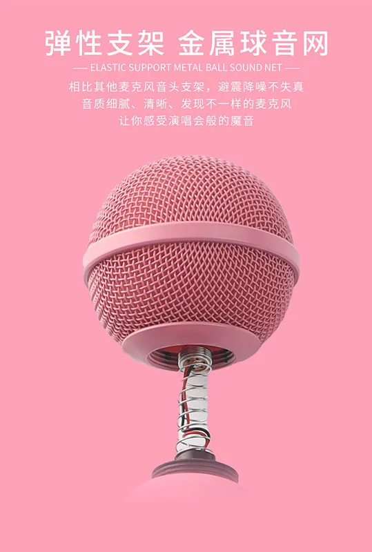 MC-001 Wireless BT Speaker Microphone Amazon New Product K Song Artifact 5W TYPE-C Condenser Microphone - ANKUX.COM