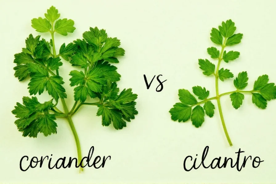 Coriander vs Cilantro: Same Plant, Different Names Explained