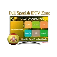 

Full Spanish IPTV Dragon IPTV M3U Abonnemen Subscription TV Box 7500+LIVE/5000+VOD Reseller Panel Free Test Code Dragon IPTV IPK