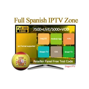 Spanish IPTV Subscription 7500+ Live Channels & 5000+ VOD