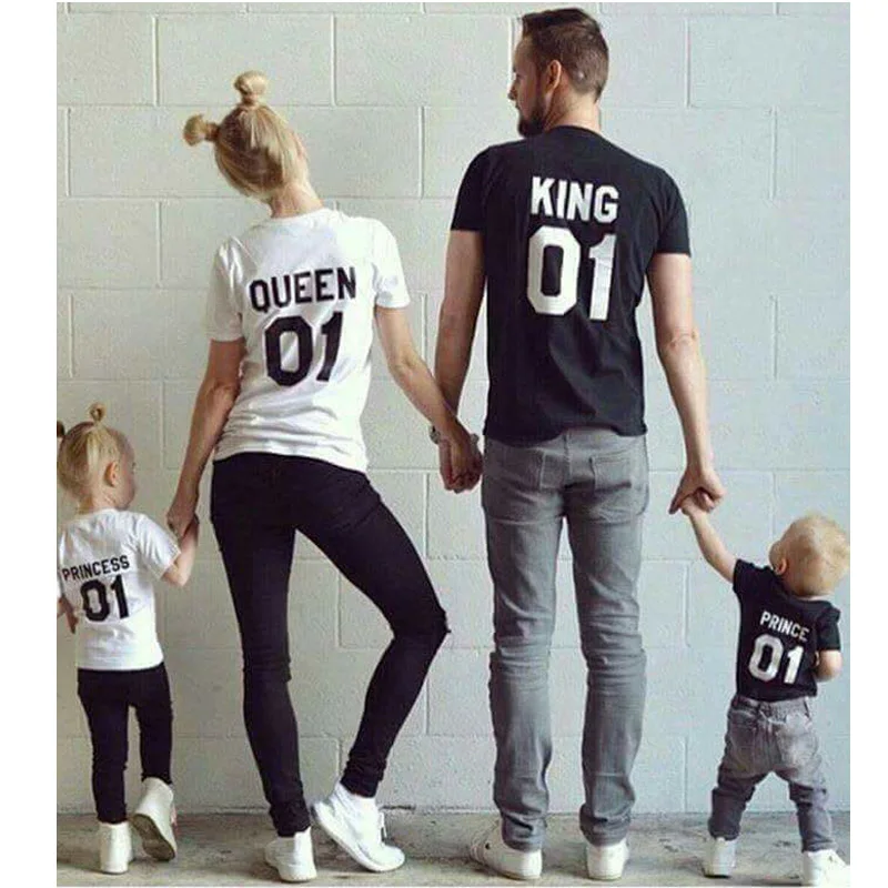 

Family Clothing Summer Stretch Cotton Family Matching Outfits Clothing Dad And Baby Clothes
