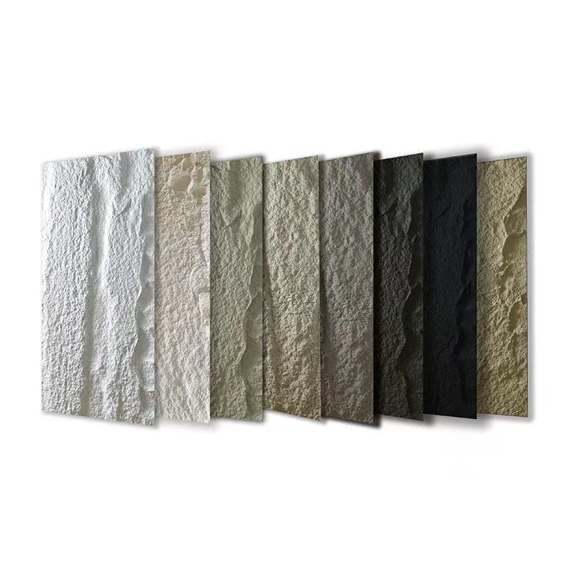 

NEW Lightweight Cladding Materials 3D pu stone wall panel board