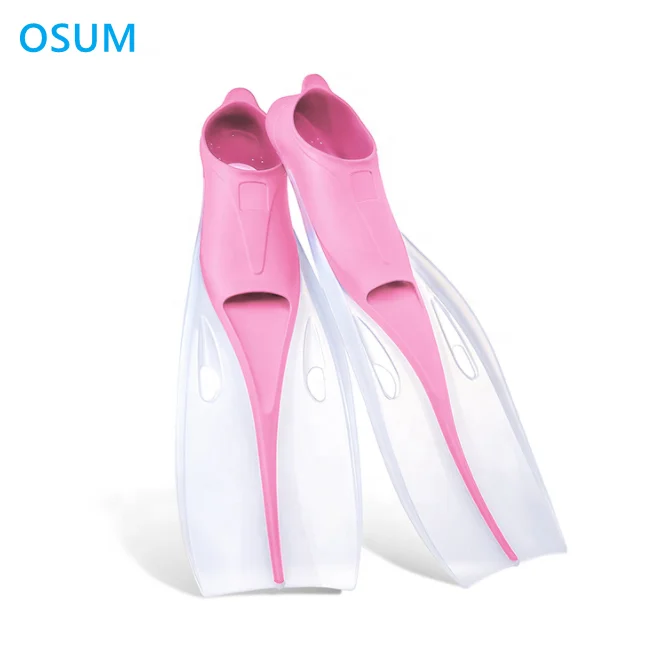 

Free Sample High Quality Professional Long Adjustable Swimming Diving Fins