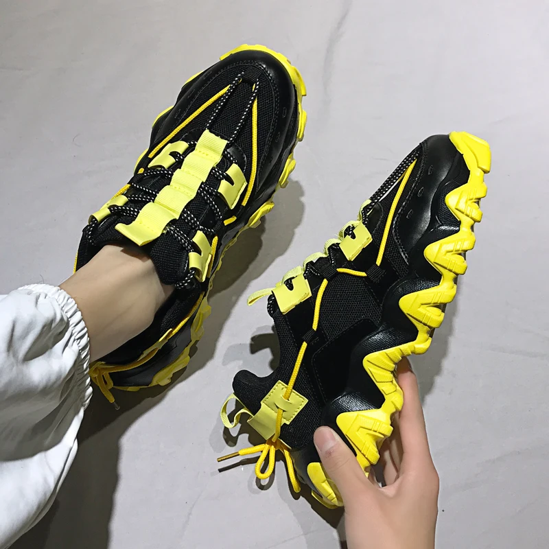 

men Running Shoes Breathable Outdoor Sports Shoes Lightweight Sneakers Comfortable Athletic Training Footwear men thick sneakers