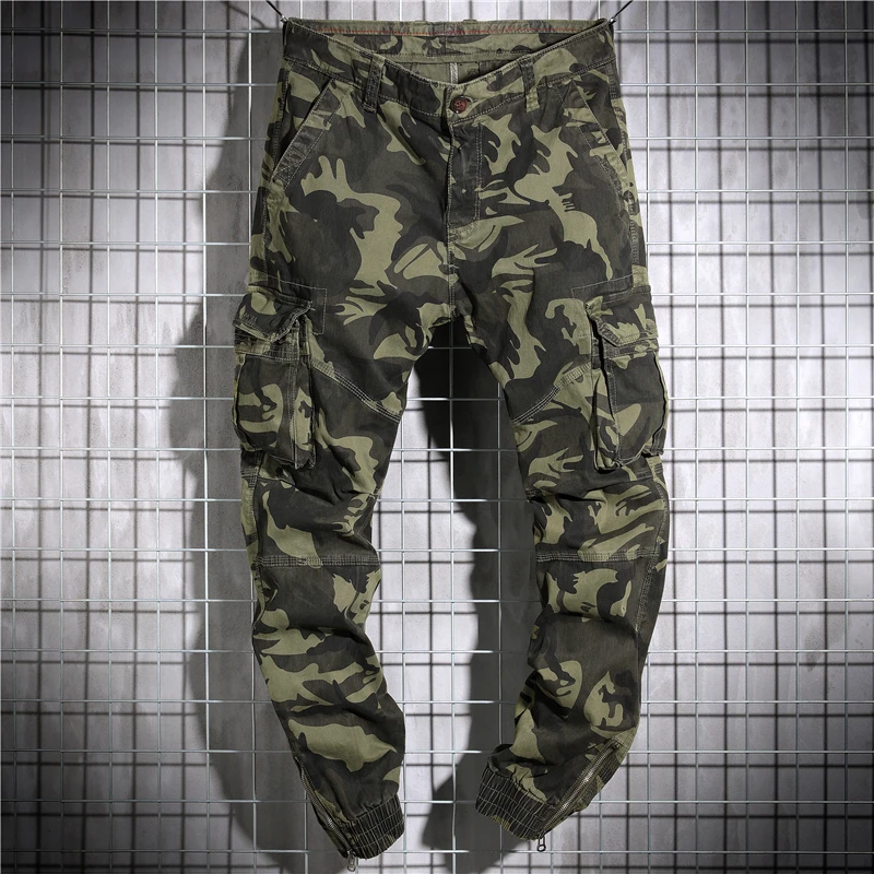 camo baggy cargo pants