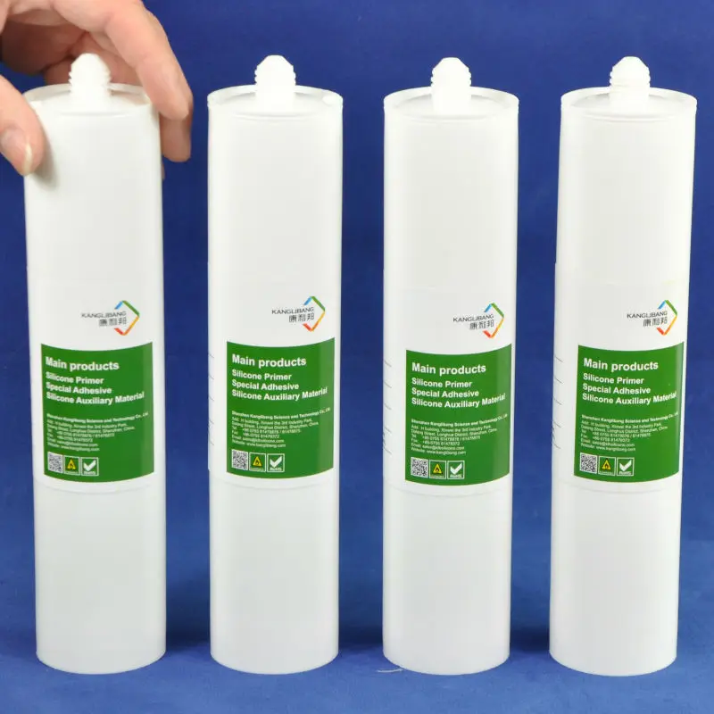 RTV silicone glue for nylon,PVC, PC,PET,ABS,Metals,high peel adhesion silicone gel flexible bonding agent for sealing