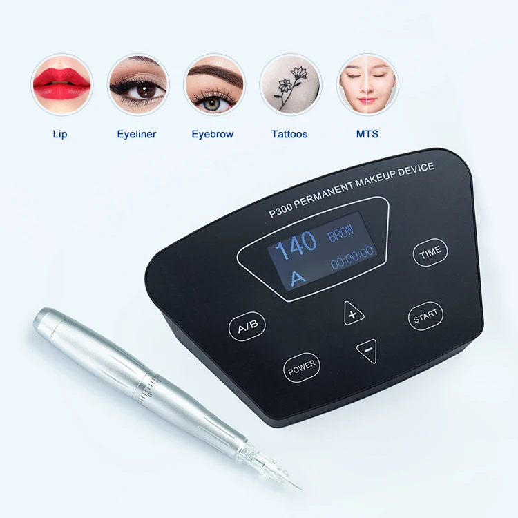 

Biomaser Permanent make up supplies dermografo p300 digital permanent makeup machine for Eyebrow/eyeline/lips Tattoo MTS